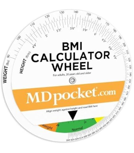 Amazon.com : EMI BMI Body Mass Index Wheel Calculator 4.25 inch